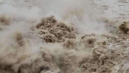 洪水 江水视频素材模板下载