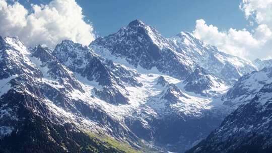 雪山景色