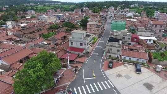 福建省厦门湾泉州市金门县金门岛风景航拍