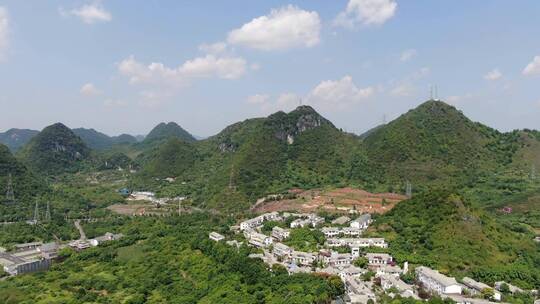 贵州贵阳城市风光旅游景点航拍