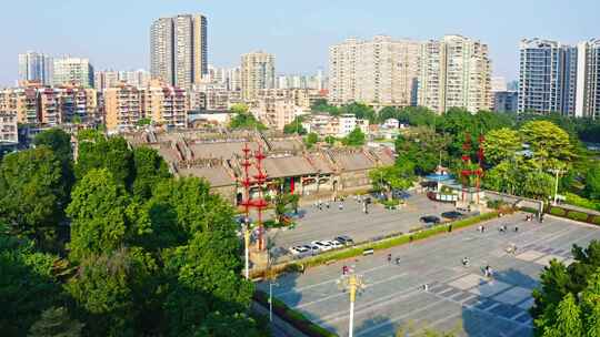 广州陈家祠4K航拍