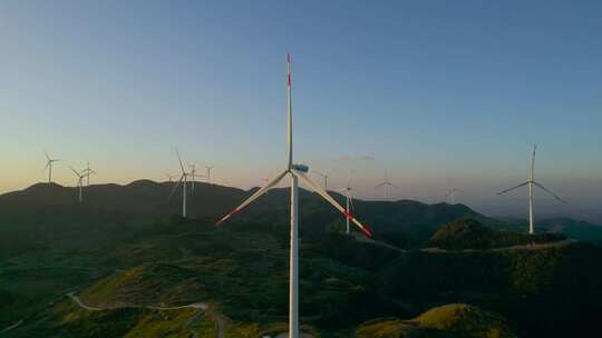 风车 风力发电 风场 清洁能源 新能源