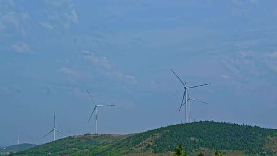 风能发电风车能源循环经济