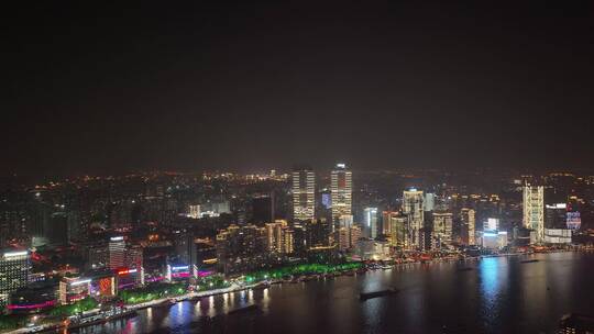 黄浦江夜景视频素材模板下载