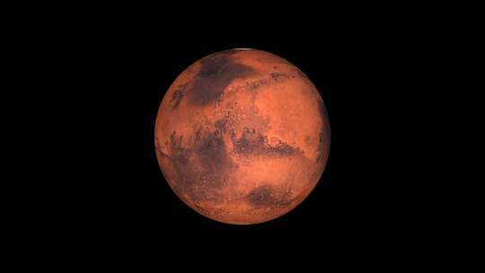 火星星球：火星星球的视频动画。2010