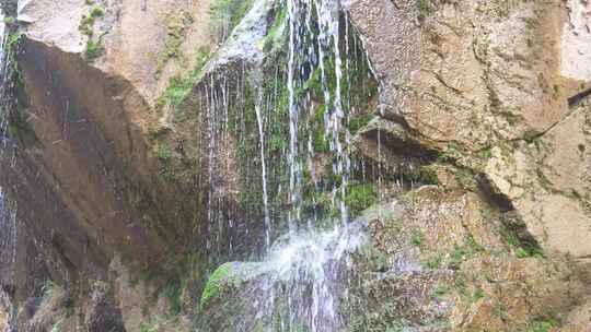 山东枣庄 山亭龙床水库 流水 小溪 水面