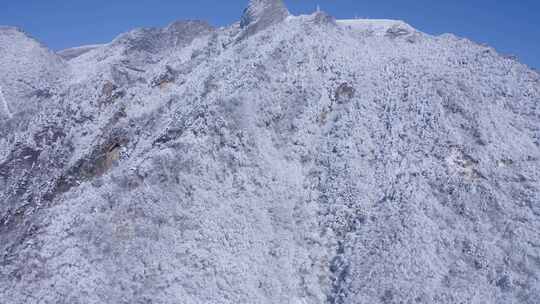 秦岭分水岭  冰雪世界