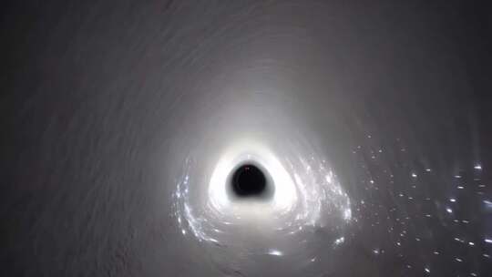 科幻风格隧道穿梭画面