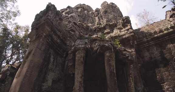 石造建筑，古寺庙，建筑，寺庙遗址