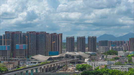 深圳龙岗大运地铁站