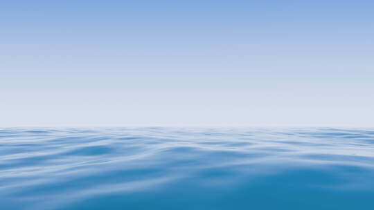蓝色水面波纹背景3D渲染视频素材模板下载