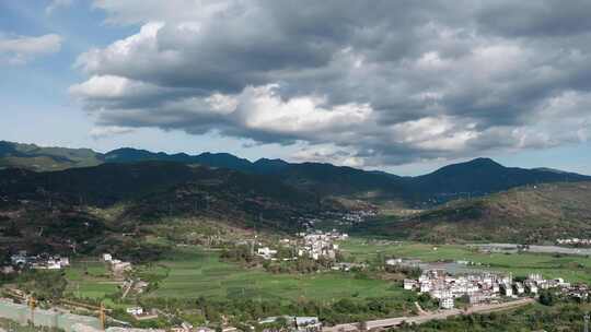 中国云南大理巍山古城风景