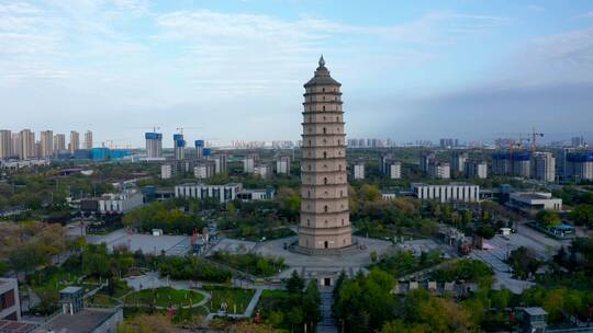 西安崇文塔景区  中国，陕西