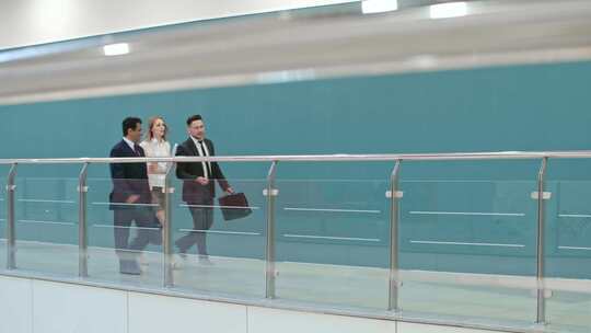 商务商业公司签约合作成功脚步梦想客户金融