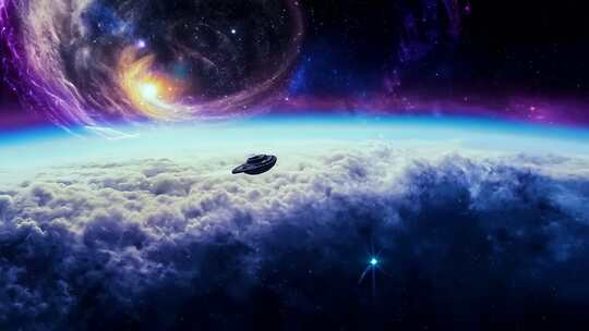 无垠星际旅行科幻合集 外星外太空母舰航行