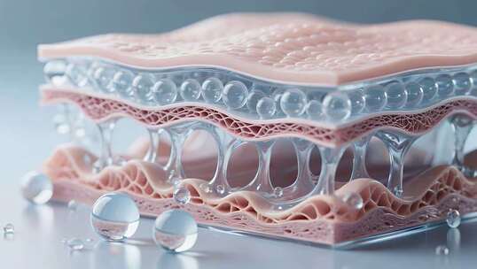 医疗 皮肤 脂肪 皮肤组织 结构4K