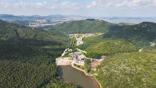 大连金石滩狩猎俱乐部航拍风景