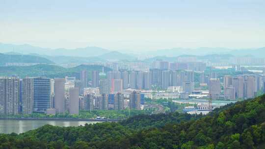 杭州滨江萧山区城市建筑风景