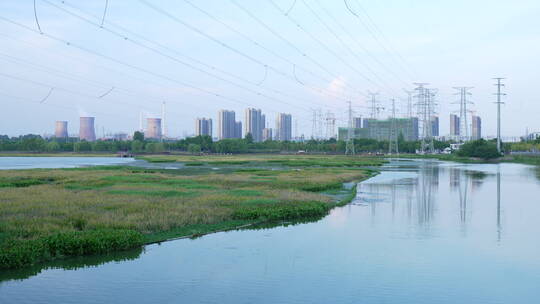 武汉杨春湖城市生态公园风景