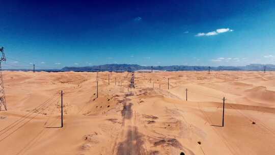 沙漠 路 电网