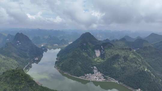 广西上林大龙湖风光