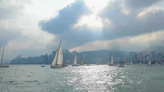 中国杯香港帆船赛4K