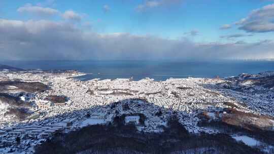 日本北海道小樽天狗山航拍