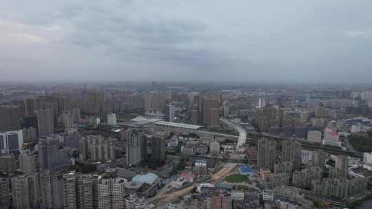 江苏常州城市风光航拍视频素材模板下载