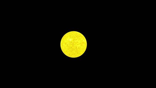 【4K】金色的月亮视频素材模板下载