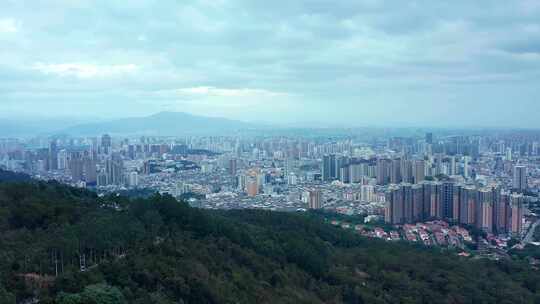 福建莆田城市全景