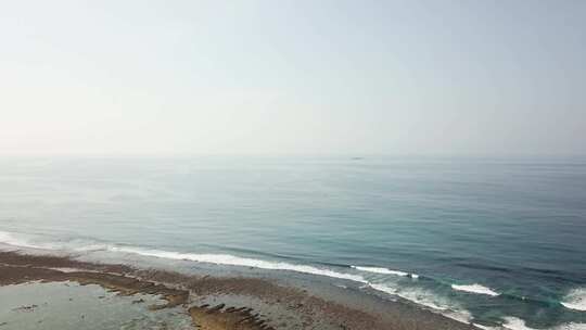 巴厘岛 别墅 海岸 航拍 自然风光 悬崖视频素材模板下载
