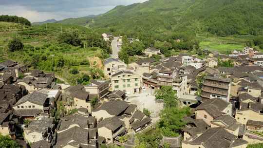 乡村古村落航拍