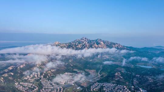 航拍大珠山延时