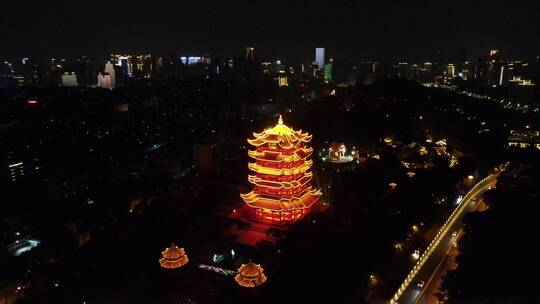 武汉城市风光地标建筑航拍