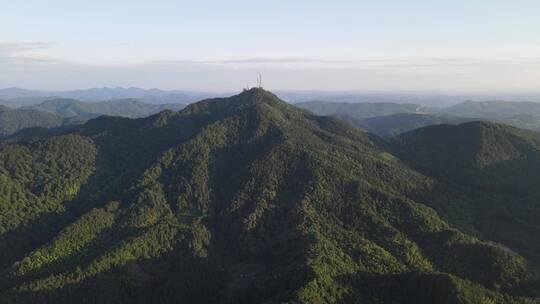 航拍祖国大好河山山川相连