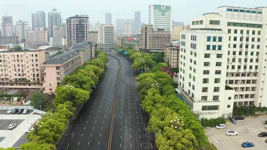 疫情间封控管制的城市道路2