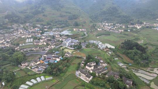 贵州 仁化 民宿  风景 烟雾缭绕 雾气 山水