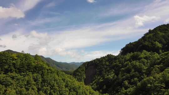 日本长野县，风景，山脉