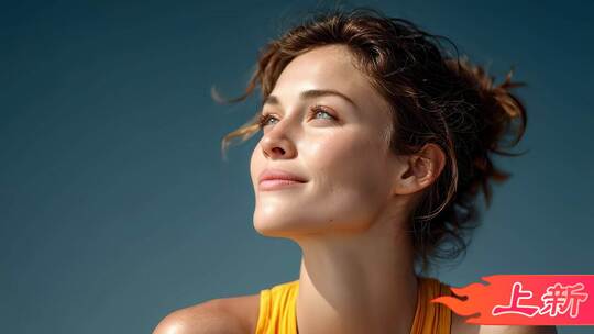 女性户外度假阳光活力特辑