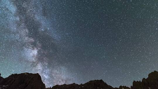 银河系和恒星特写视频素材模板下载