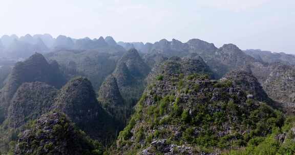 贵州4A景区万峰林航拍