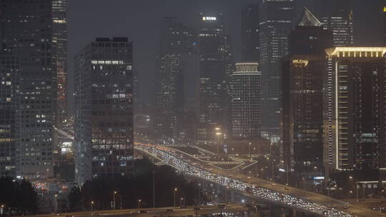 城市夜色 都市夜景视频素材模板下载