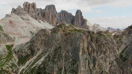 山，风景，白云石，山脊