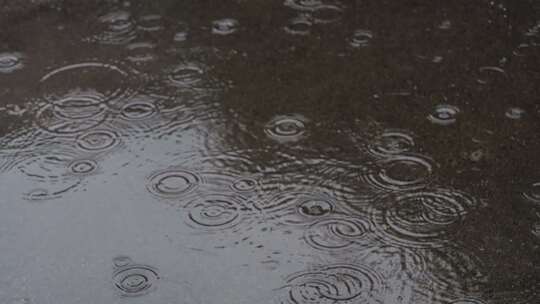 雨中情景-雨滴