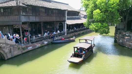 嘉兴市桐乡乌镇古镇东栅景区