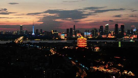 黄鹤楼夜景