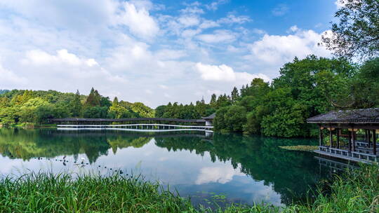 杭州西湖山水自然风景