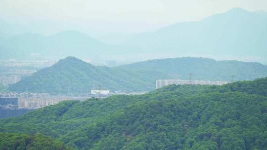 杭州滨江萧山区城市建筑风景