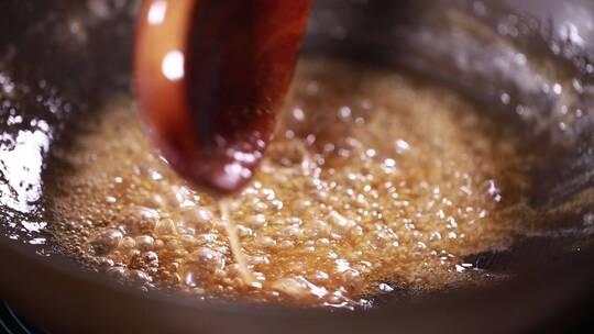 拔丝红薯拔丝苹果糖浆制作