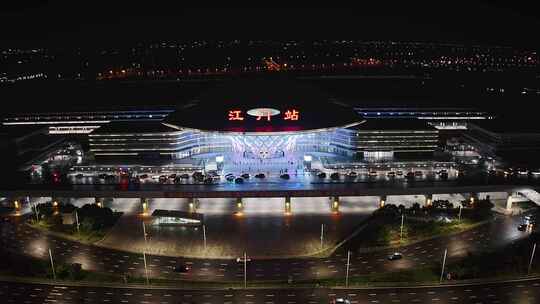 广东江门高铁站交通